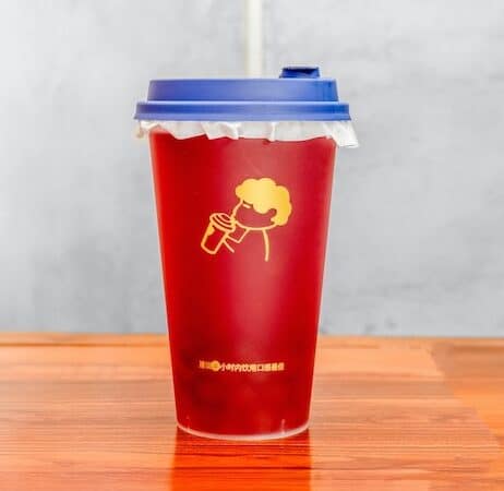 Bubble tea wiśniowo-malinowe 400 ml