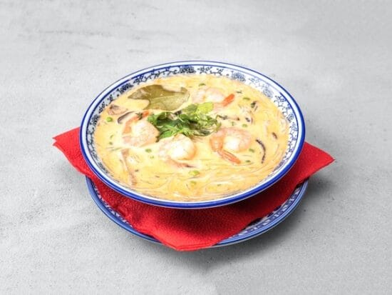 Tom Kha Gai z krewetkami