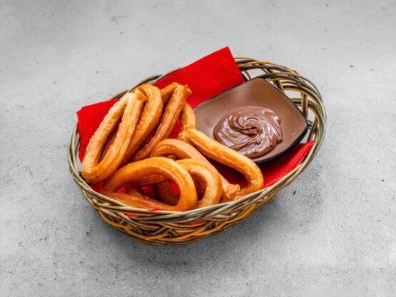 Churros z czekoladą